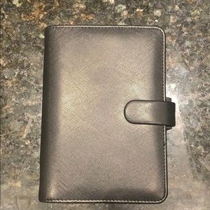 Filofax Saffiano Personal in Black